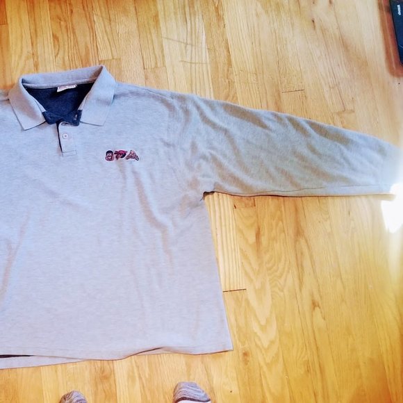 Vintage Men's 2X Platinum FUBU Long Sleeved Polo Shirt  - Fat Albert & the Gang - Picture 6 of 12
